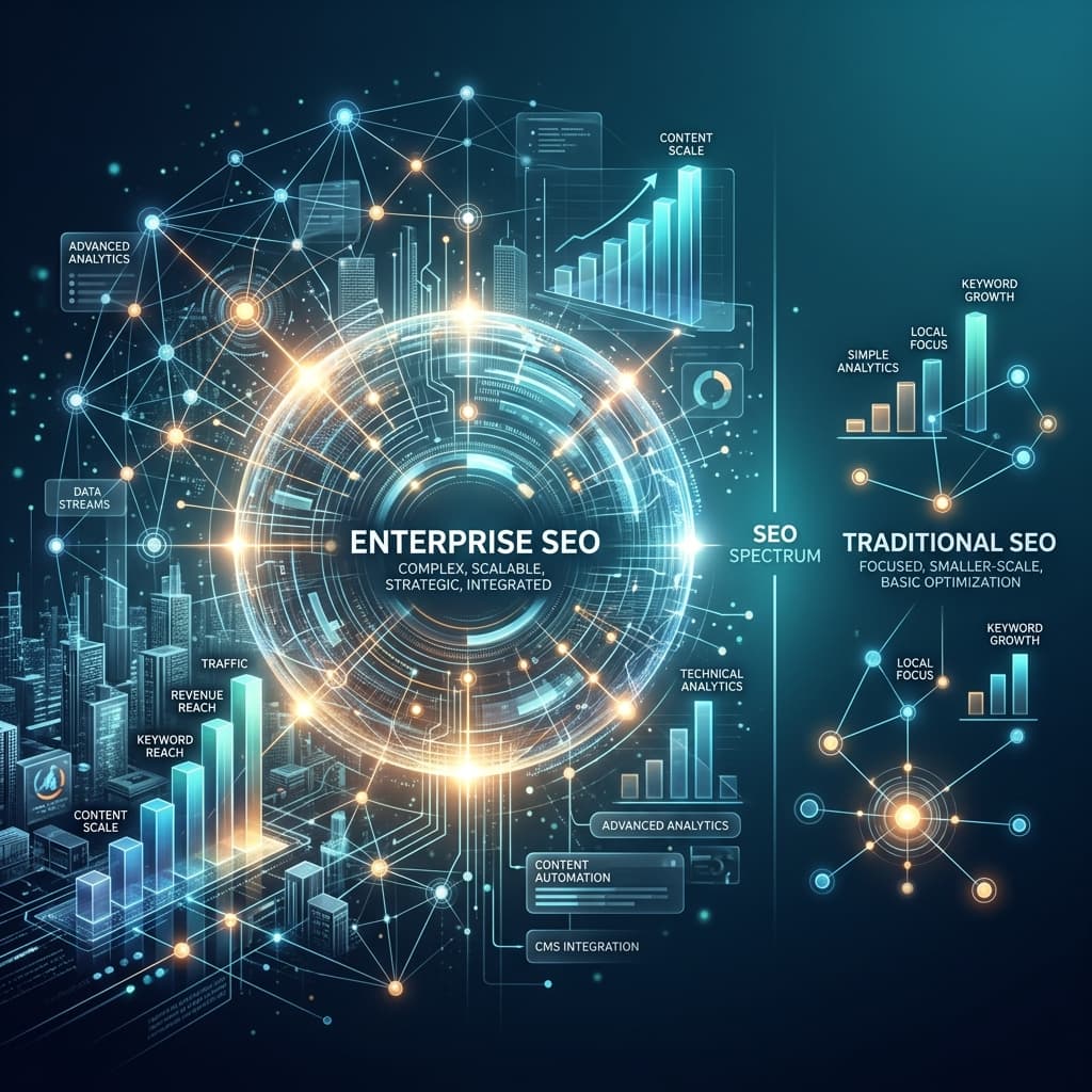 Enterprise SEO vs Traditional SEO: Key Differences Every CMO Should Know